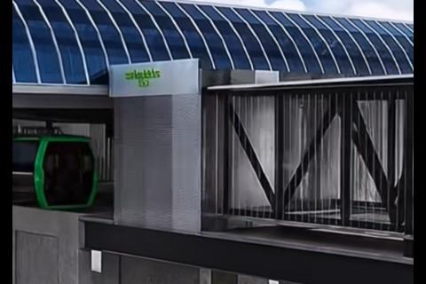 Moderna y elevada: as&iacute; lucir&aacute; la Estaci&oacute;n 3 del AeroMetro (video)