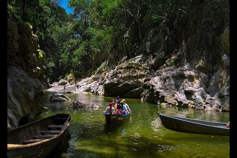El Boquer&oacute;n, el ca&ntilde;&oacute;n que parece una boca gigante en el coraz&oacute;n de Izabal