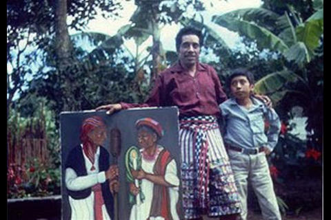 Juan Sisay: El artista que plasm&oacute; la cultura tzutujil en museos internacionales