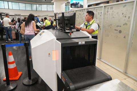 Los nuevos esc&aacute;neres de seguridad en el Aeropuerto Internacional La Aurora