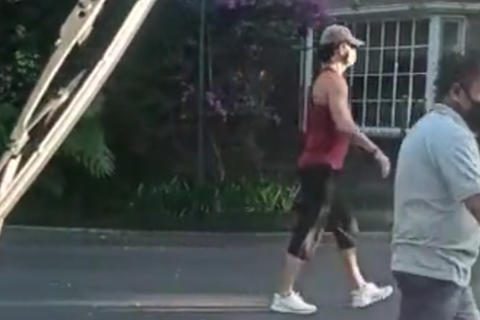 Ricardo Arjona es visto en Ciudad de Guatemala ejercit&aacute;ndose