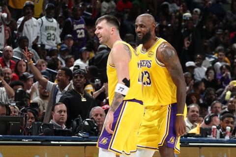 'Luka es la referencia de este equipo', asegura LeBron en los Lakers
