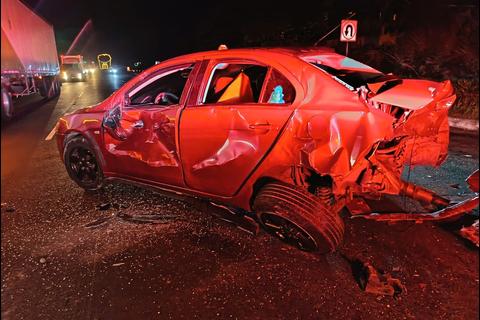 El joven que sobrevivi&oacute; a un fuerte accidente