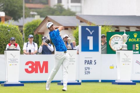 Gabriel Palacios cierra como el mejor ubicado en el LAAC de golf