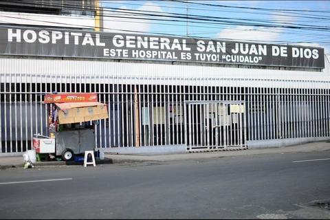 Hospital San Juan de Dios suspende consultas externas para este lunes
