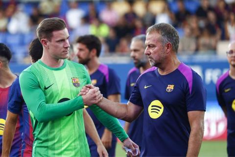 Hansi Flick confirma la salida de Ter Stegen del Barcelona