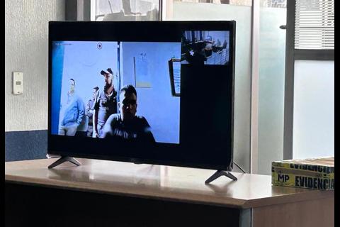 Fuga de reos: 'El Soberbio', recapturado, insulta a jueza en plena audiencia (video)