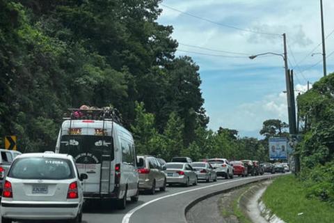 San Lucas Sacatep&eacute;quez implementar&aacute; un carril reversible