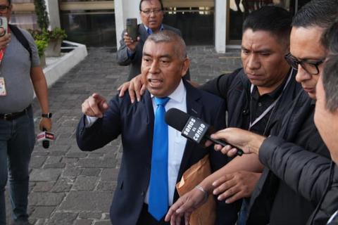 Esto pas&oacute; en la audiencia por la querella contra Curruchiche