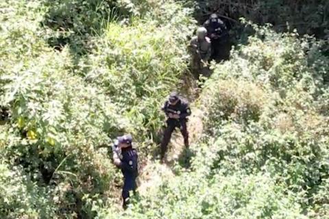 El cementerio clandestino que ten&iacute;a alias 'Cartoon' en Villa Nueva (video)