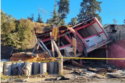 Explosi&oacute;n en coheter&iacute;a dej&oacute; p&eacute;rdidas por m&aacute;s de un mill&oacute;n de quetzales
