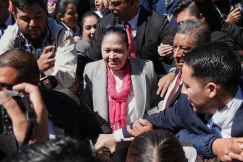 Consuelo Porras analiza postularse como magistrada de la CC