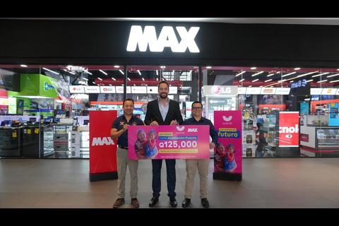 MAX y Fundaci&oacute;n Puente recaudan Q125 mil para la ni&ntilde;ez