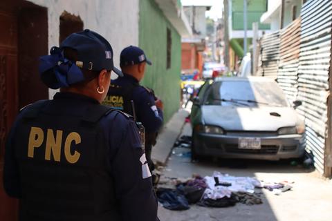 Esto fue lo que hall&oacute; la PNC tras el enfrentamiento armado en la zona 7