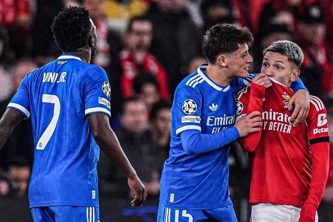 Prestianni y Benfica niegan acusaci&oacute;n de racismo contra Vinicius