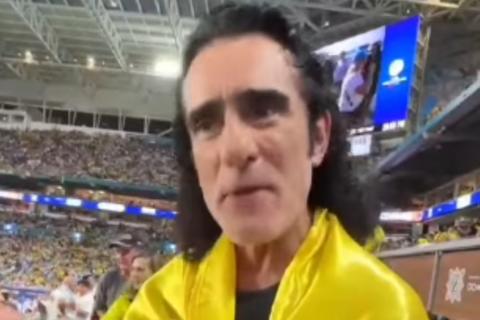 As&iacute; celebr&oacute; 'Pedro el Escamoso' la victoria de Colombia (video)