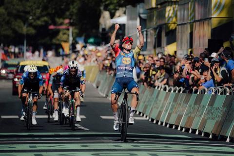 Pedersen gana cuarta etapa del Tour y Traeen es nuevo l&iacute;der
