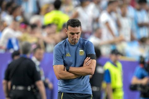 Scaloni, tras clasificar a semis con Argentina: 'Estuvo de nuestro lado la suerte'