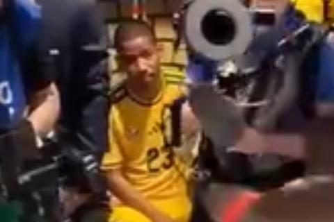 Revelan video de Jayden Adams en el Mundial antes de su muerte