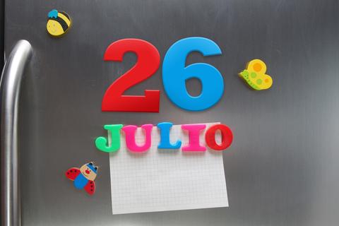 Un d&iacute;a como hoy: domingo 26 de julio