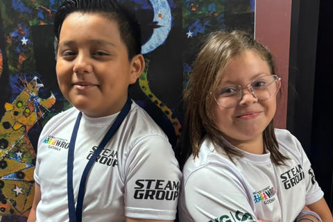Mariapaz e Ian buscan tu apoyo para representar a Guatemala en 'Mundial de Rob&oacute;tica'