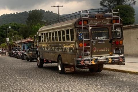 Transporte de Antigua a Guatemala vuelve a la normalidad