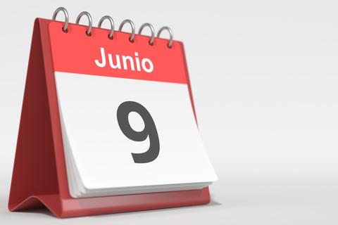 Un d&iacute;a como hoy: martes 9 de junio