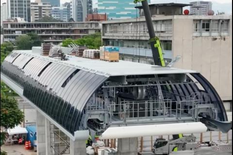 As&iacute; avanza la primera estaci&oacute;n del AeroMetro en Plaza Espa&ntilde;a (video)