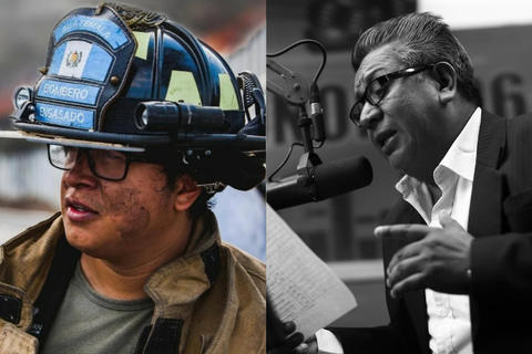 La emotiva foto de &ldquo;Ese Maje Engasado&rdquo; junto a su pap&aacute; Arnulfo Agust&iacute;n Guzm&aacute;n