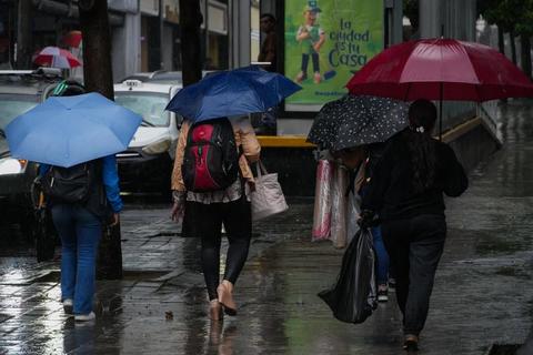 &iexcl;No olvides el paraguas! Se pronostican lluvias para este lunes 8 de junio