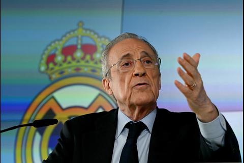 Florentino P&eacute;rez afronta la reactivaci&oacute;n del Real Madrid