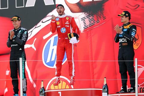 Lewis Hamilton gana el GP de Catalu&ntilde;a y consigue su primera victoria con Ferrari