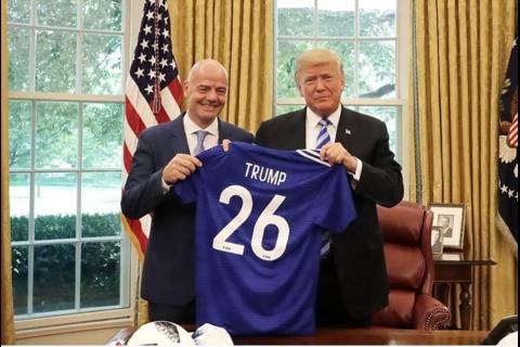 Trump asistir&aacute; a final del Mundial y entregar&aacute; la copa al ganador (video)