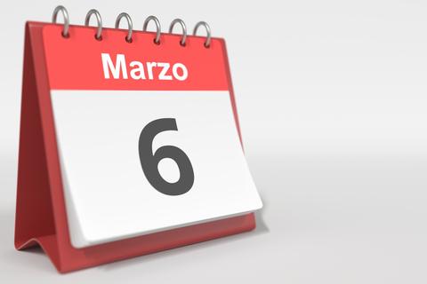 Un d&iacute;a como hoy: viernes 6 de marzo