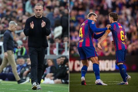 Hansi Flick: 'El regreso de Gavi es fant&aacute;stico, estoy muy contento por &eacute;l'