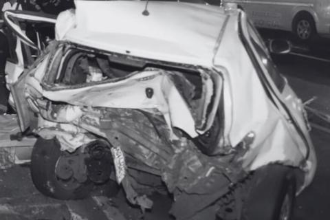 Estas son las im&aacute;genes posteriores al tr&aacute;gico accidente en la Aguilar Batres (video)