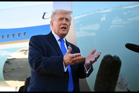 Trump anuncia una pausa contra los ataques a plantas de energ&iacute;a en Ir&aacute;n