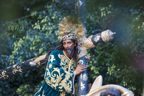 As&iacute; avanza Jes&uacute;s Nazareno de los Milagros este Domingo de Ramos