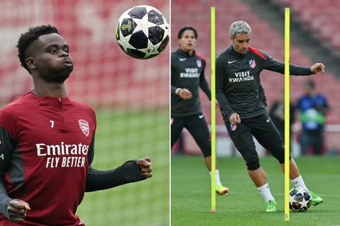 Arsenal y Atl&eacute;tico luchan por el primer pase a la final de Budapest