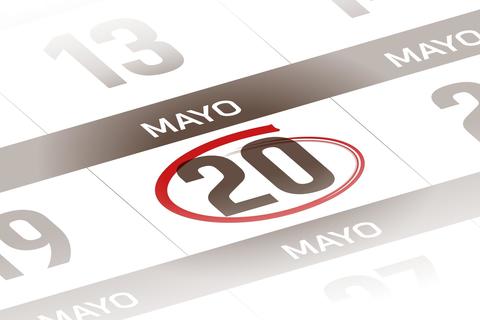 Un d&iacute;a como hoy: mi&eacute;rcoles 20 de mayo