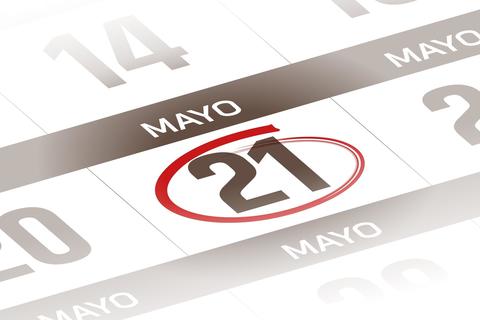 Un d&iacute;a como hoy: jueves 21 de mayo