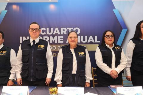 Los cinco puntos que resalt&oacute; Consuelo Porras en su discurso para despedirse del MP