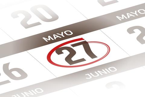 Un d&iacute;a como hoy: mi&eacute;rcoles 27 de mayo