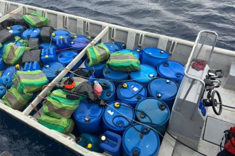 Francia y EE.UU Incautan una tonelada de coca&iacute;na en Dominicana 