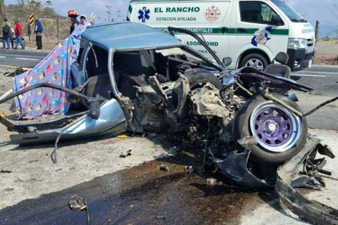 &iexcl;Destrozado! Accidente en ruta al Atl&aacute;ntico deja tres heridos y una v&iacute;ctima mortal