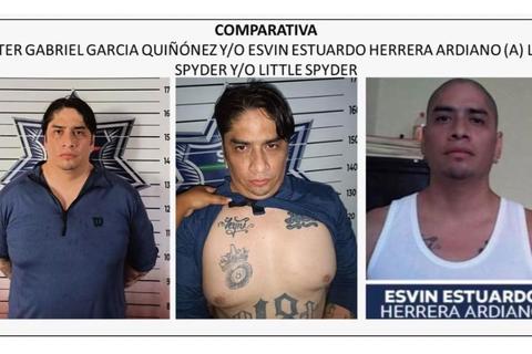&iexcl;Recapturados en M&eacute;xico! Caen dos pandilleros fugados de Fraijanes II
