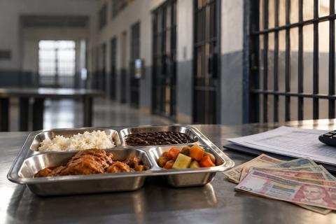 El gasto que implica alimentar a los privados de libertad en Guatemala