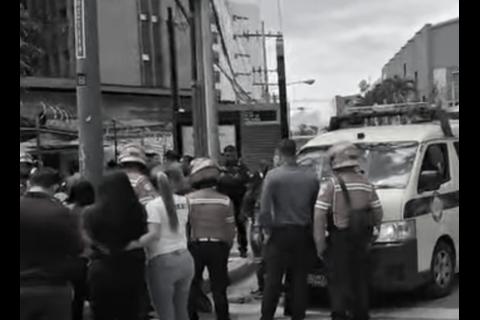 VIDEO: im&aacute;genes posteriores al ataque donde falleci&oacute; gerente de CHN
