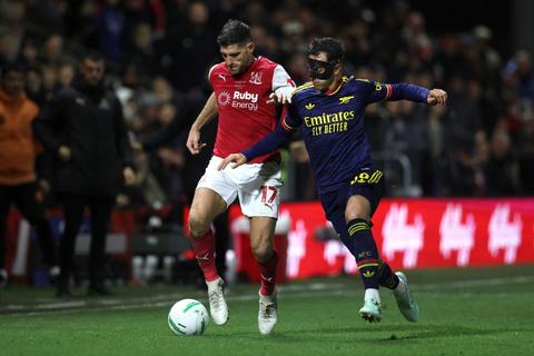 &iexcl;Fracaso! El modesto Fleetwood Town elimina al Arsenal de la Carabao Cup
