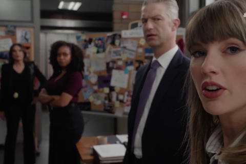 Taylor Swift, la nueva protagonista de 'La Ley y el orden' en los Emmy